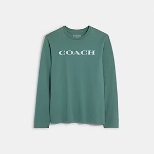 Coach Green Long Sleeve Shirt